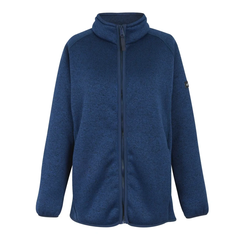Image of Womens zipped fleece Regatta Mellrey Bleu Female 36