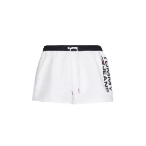 image of Tommy Bodywear Short Cut Short Drawstring - White