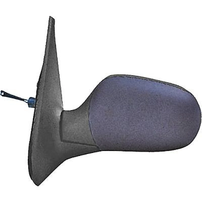 Image of DIEDERICHS 4413025 Wing mirror Left, black, Control: cable pull, Grained Outside Mirror (50)