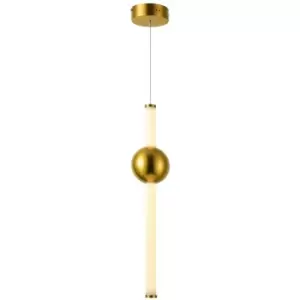 image of Netlighting Modern LED Hanging Pendant Copper, Warm White 3000K 1215lm - ITLPND-