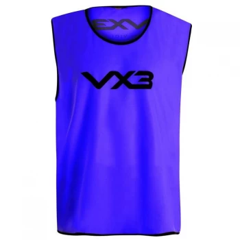 Image of VX-3 Hi Viz Mesh Training Bibs Mens - Royal