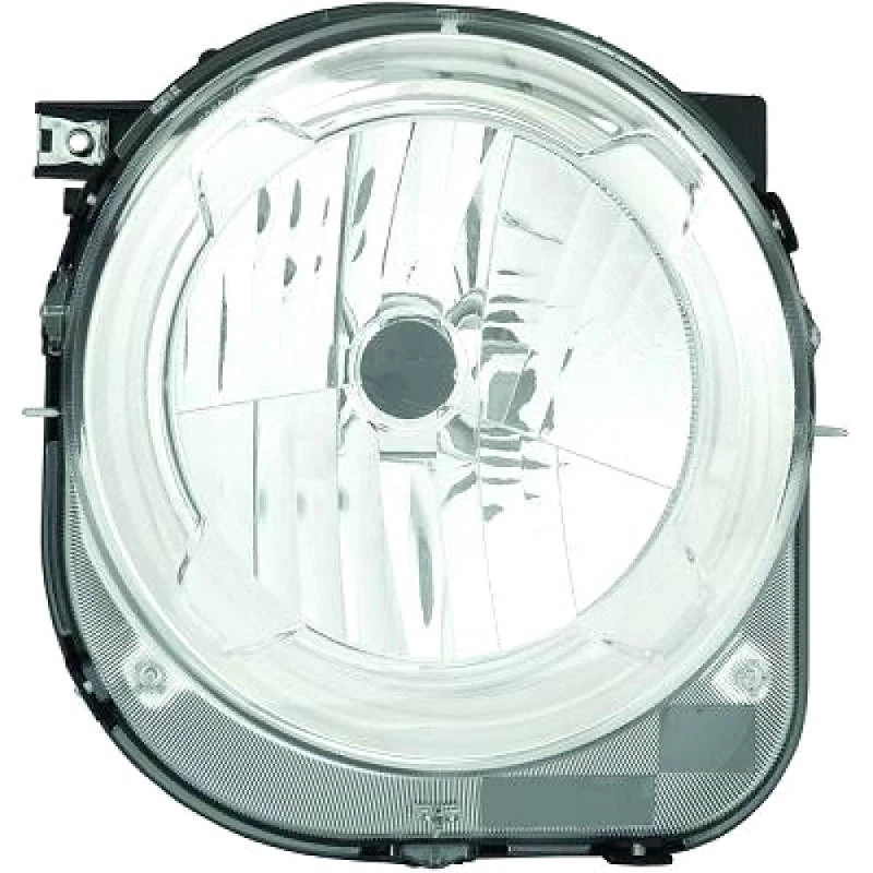 Image of DIEDERICHS 2660080 Headlights H4, Right, with motor for headlamp levelling Headlight (259)