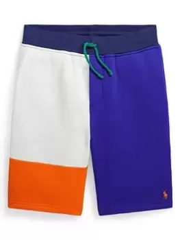 Image of Ralph Lauren Boys Colour Block Shorts - Multi, Size 16 Years=Xl