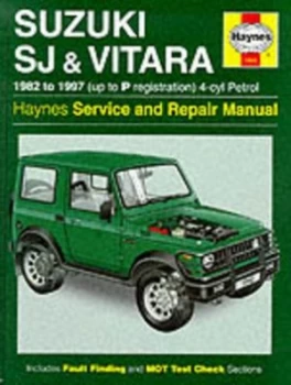Image of Suzuki Sj410/sj413 82-97 and Vitara Service and Repair Manual by and Bob Henderson and A. K Legg and Hardback