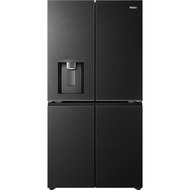 Image of Haier Horizon HCW99F18DIMB WiFi Connected Total No Frost Multi-door American Fridge Freezer - Black - D Rated