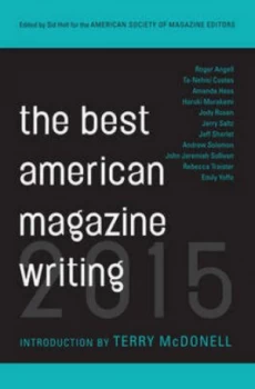Image of The Best American Magazine Writing 2015 by Sid Holt Paperback
