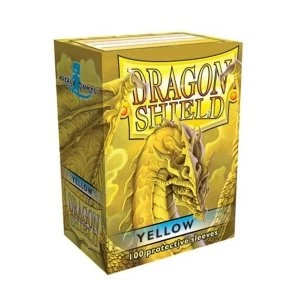 Image of Dragon Shield Standard 100 Yellow Sleeves (10 Packs)