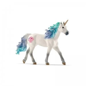 Image of Schleich Bayala Sea Unicorn Stallion Toy Figure