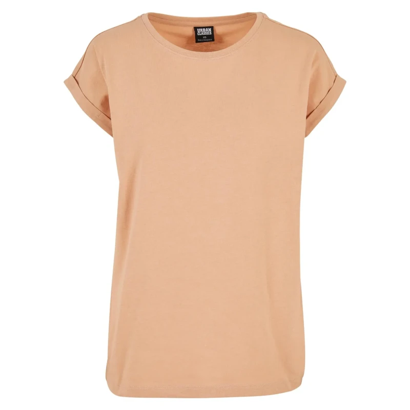 Image of Urban Classics Womens off-shoulder T-Shirt Urban Classics Jaune Female XL
