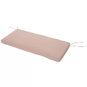 Image of Outsunny Polyester 2-Seater Swing Chair Replacement Cushion Beige