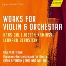 Image of Hans Gal/Joseph Kaminski/Leonard Bernstein: Works for Violin &...