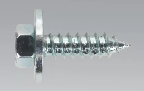 Image of Sealey ASW12 Acme Screw with Captive Washer M12 x 3/4 Zinc BS 7976/6903/B