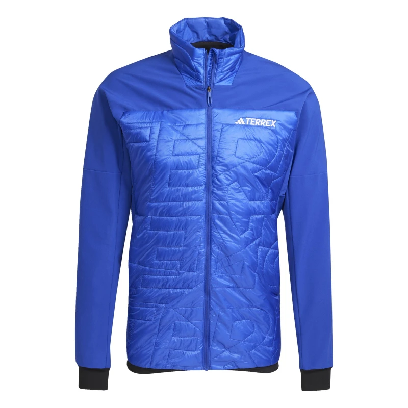 Image of adidas Mens Insulated Puffer Jacket Semi Lucid Blue male M