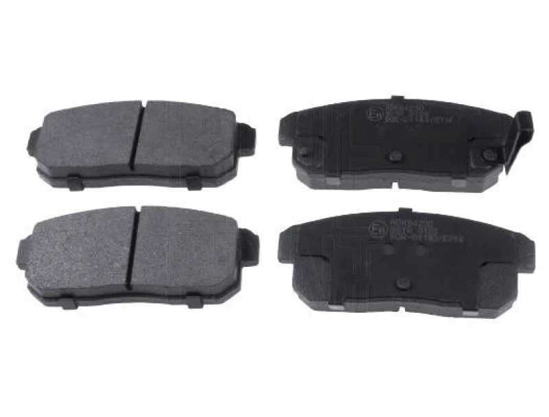 Image of Blue PRINT ADK84230 Brake pad set Rear Axle, with acoustic wear warning Brake Pad Set,disc brake (402)