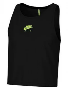 Image of Nike Air Running Tank, Black, Size L, Women