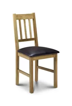 Julian Bowen Coxmoor Oak Dining Chair