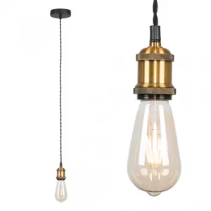 Image of Pendial Steampunk Pendant in Antique Brass