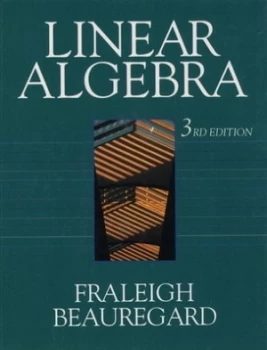 Image of Linear Algebra by John B. Fraleigh Book