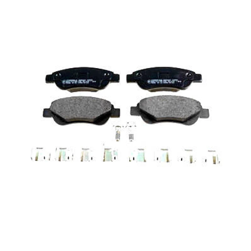 Image of ZIMMERMANN 23959.175.2 Brake pad set Front Axle, with spring, with bolts/screws Brake Pad Set,disc brake (402)