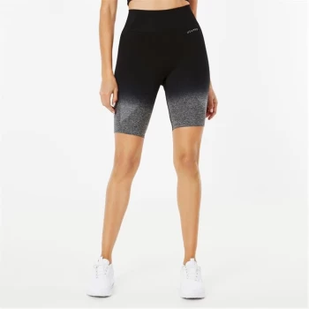 USA Pro Ombre Cycling Shorts - Black/Grey