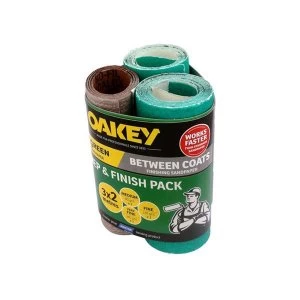 image of Oakey Prep & Finish Assorted 115mm x 2m (Pack 3)