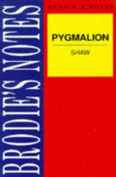 Image of Brodies Notes on George Bernard Shaws pygmalion by Norman T Carrington Book