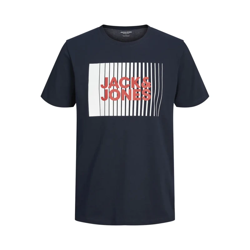 Image of Jack and Jones Logo T-Shirt Infants - Blue Blue 5 - 6 Years