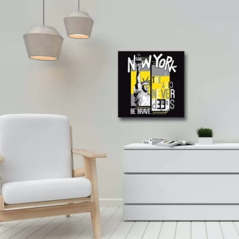 Image of 45452019C - 001 Multicolor Decorative Canvas Painting