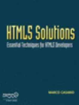 Image of Html5 Solutions by Marco Casario Paperback