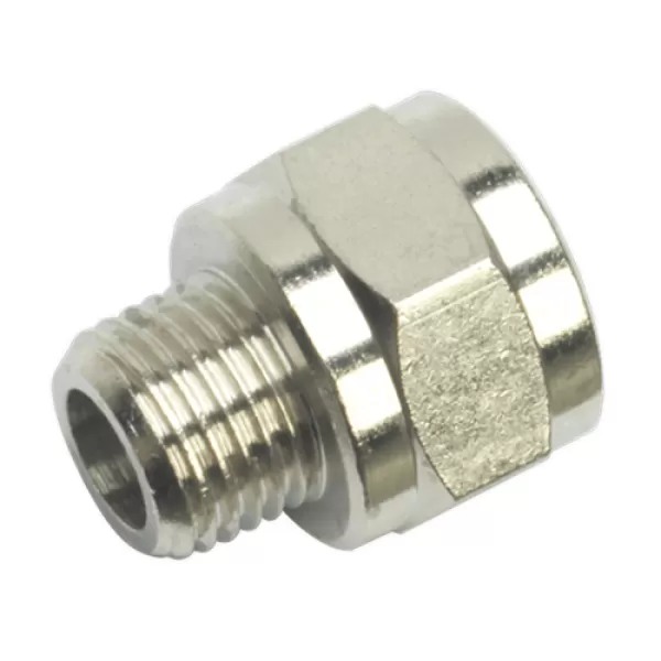 image of Sealey SA1/1438F Adaptor 1/4BSP Male to 3/8BSP Female