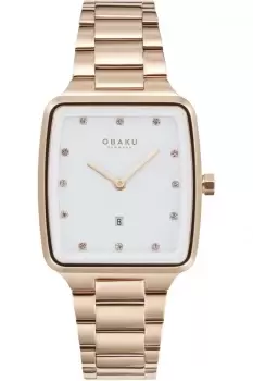 image of Ladies Obaku Fjord Lille Fuchsia Watch V271LDVWSV