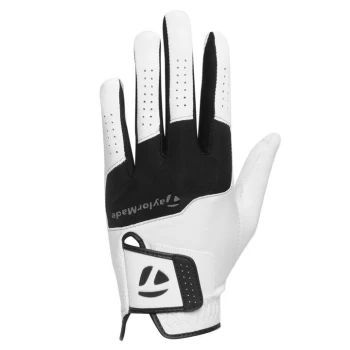 image of TaylorMade Stratus Leather Golf Glove - White