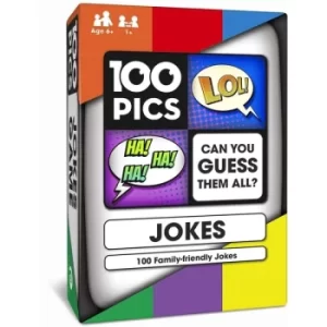 image of 100 PICS: Jokes Card Game