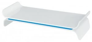 Image of Leitz Ergo WOW Adjustable Monitor Stand Blue