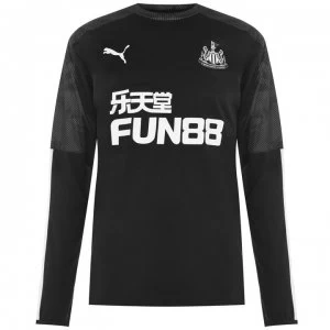 image of Puma Newcastle United Football Club Rain Jacket - Black