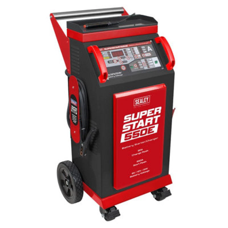 Image of Sealey Superstart550E 6/12/24V Battery Starter/charger 550A