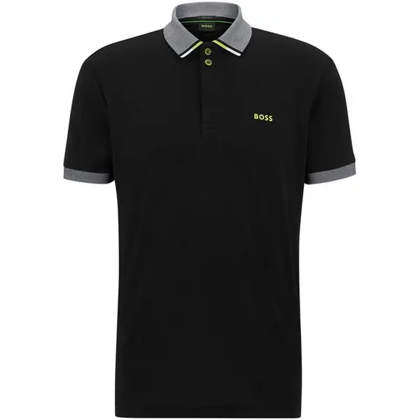 Boss Paddy 1 Polo Shirt X Small Black 54471803310