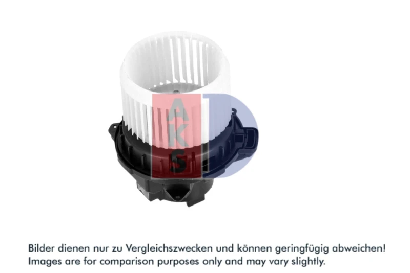 Image of AKS DASIS 078120N Blower Motor for left-hand drive vehicles, without integrated regulator Interior Blower (2669)