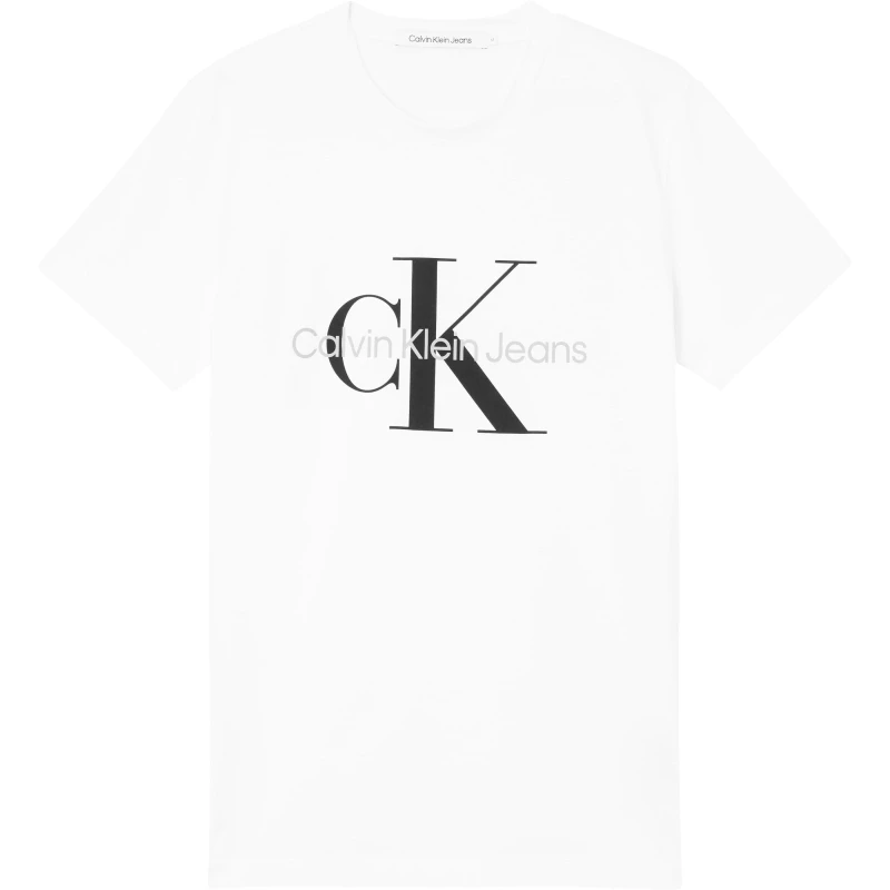 Image of Calvin Klein Jeans Monogram T Shirt - White White M