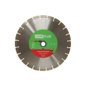 image of CORDBTT12350 Top Twelve General Purpose Diamond Blade 350mm CORDBTT12350 - Coreplus