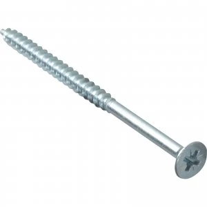 Image of Forgefix Multi Purpose Zinc Plated Screws 5mm 80mm Pack of 8