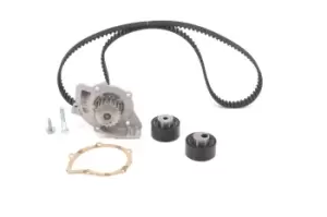 image of Bosch Water Pump + Timing Belt Kit Number of Teeth: 146 1 987 946 440 FIAT,PEUGEOT,CITROEN,Ulysse (179_),807 (E),607 (9D, 9U),406 Break (8E/F)