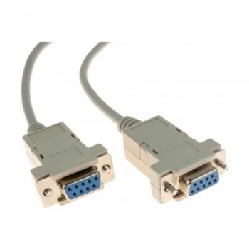 image of 10m Db9 F To F Null Modem Cable