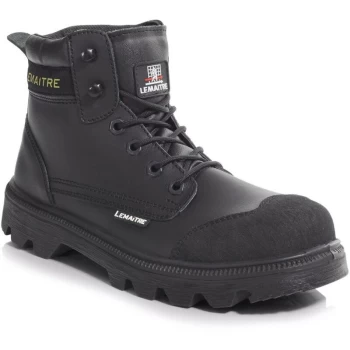 image of Black Safety Boots, Size 10 - Lemaitre