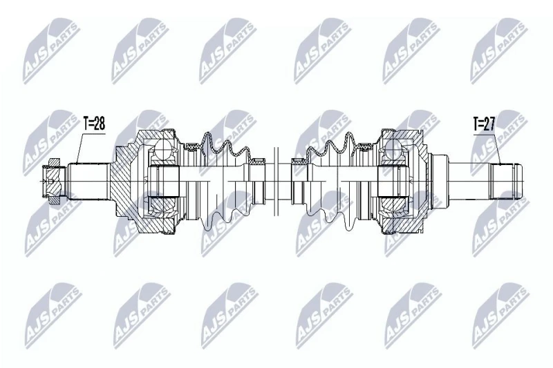 Image of NTY Drive shaft NTY NPW-BM-047