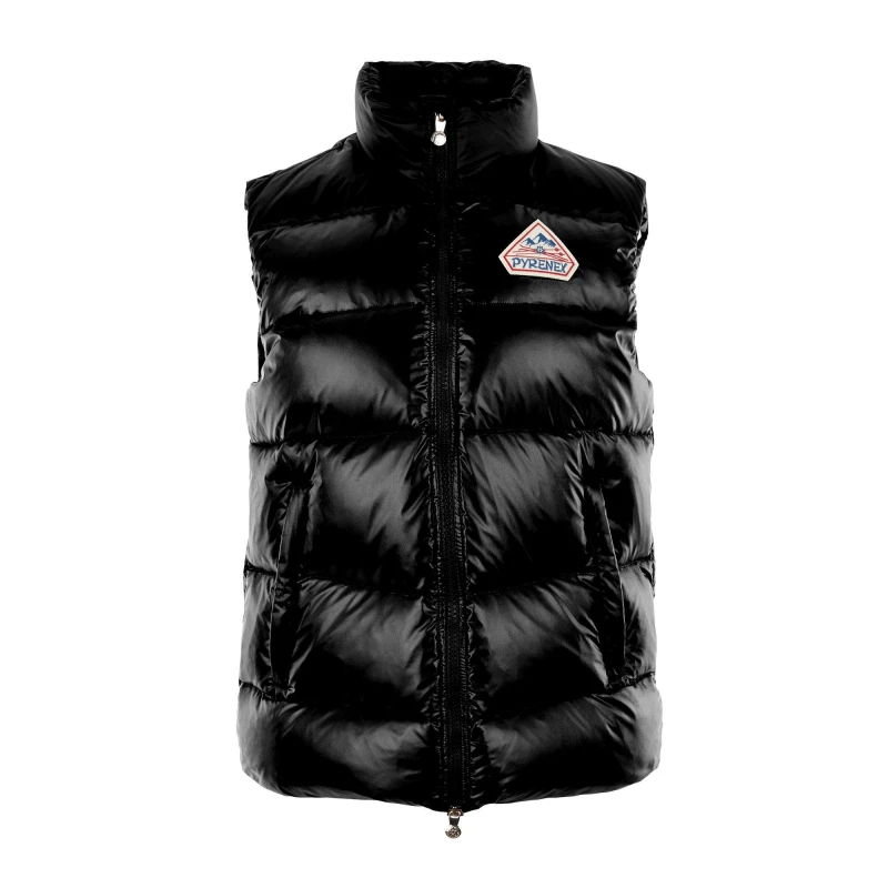 Image of Pyrenex Mens John Duck Down Short Puffer Jacket Black 0009 male 3XL