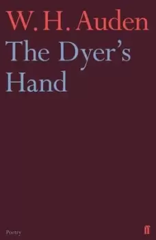 Image of The dyers hand by W. H Auden