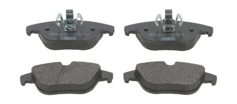 Image of CHAMPION 573248CH Brake pad set prepared for wear warning indicator Brake Pad Set,disc brake (402)