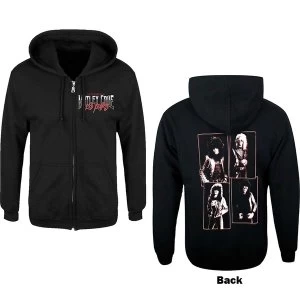 Image of Motley Crue - 40 Years Unisex Large Hoodie - Black