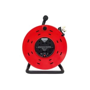 Image of Status 13A 50m 4 Gang Cable Reel